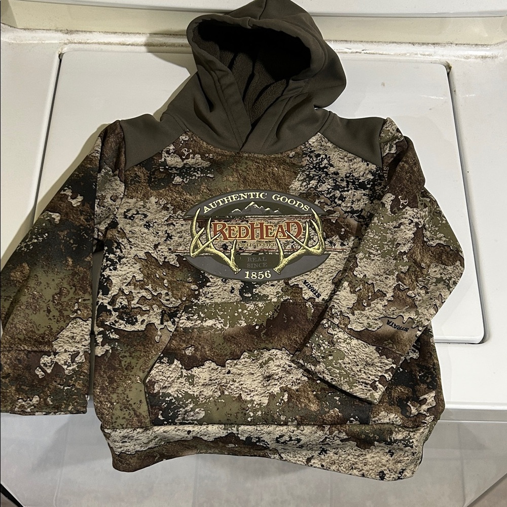 RedHead Kids Woodland Camo Hoodie